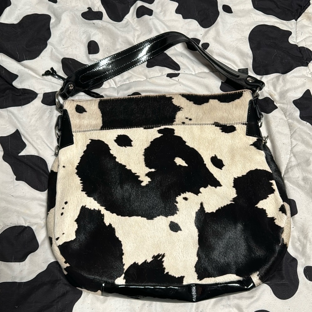 Cowhide hobo